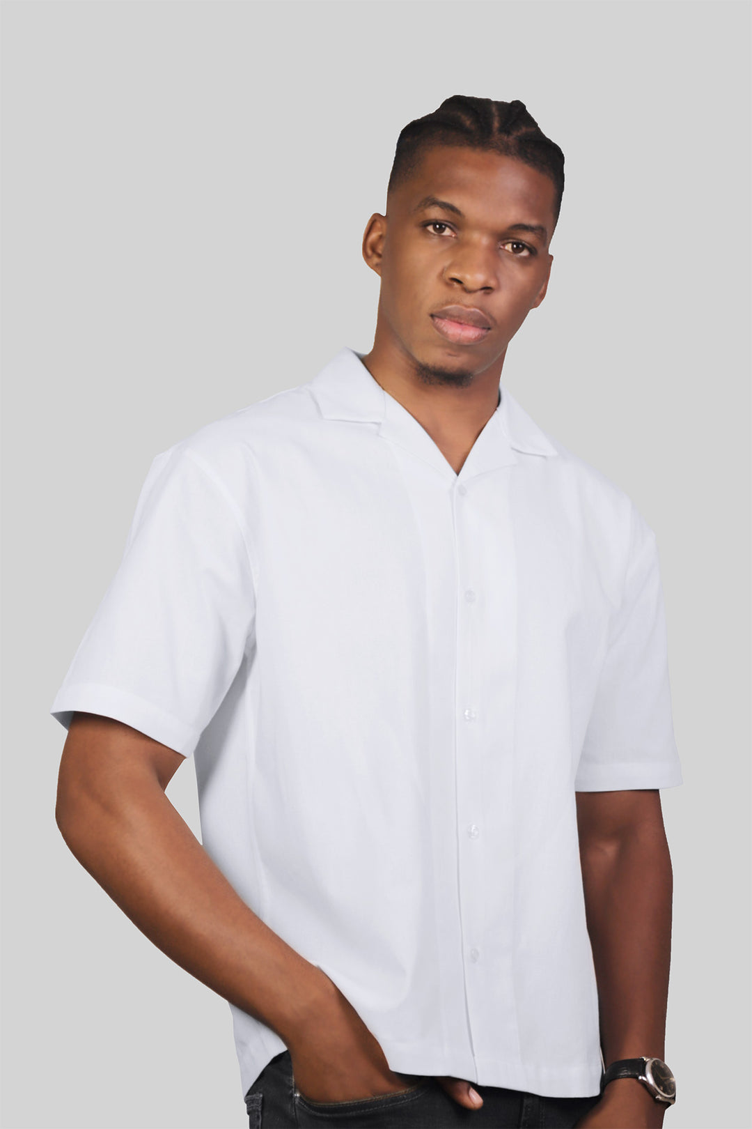 HOMEM-CONFORT CAMISA BRANCA NOVA