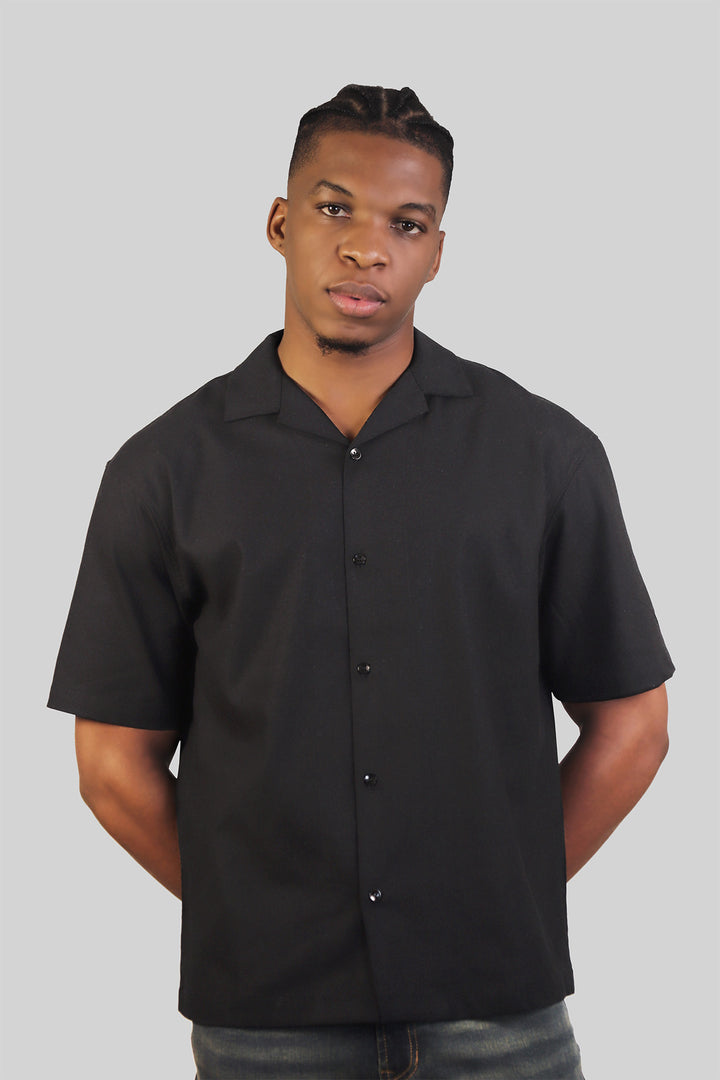 HOMEM-CONFORT CAMISA PRETA NOVA