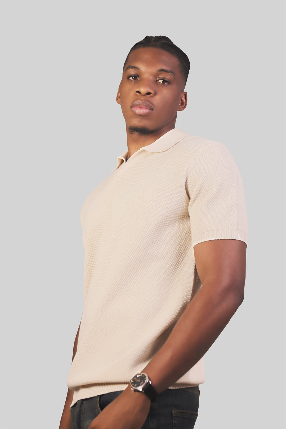 HOMEM-PLOVER BEGE NOVO