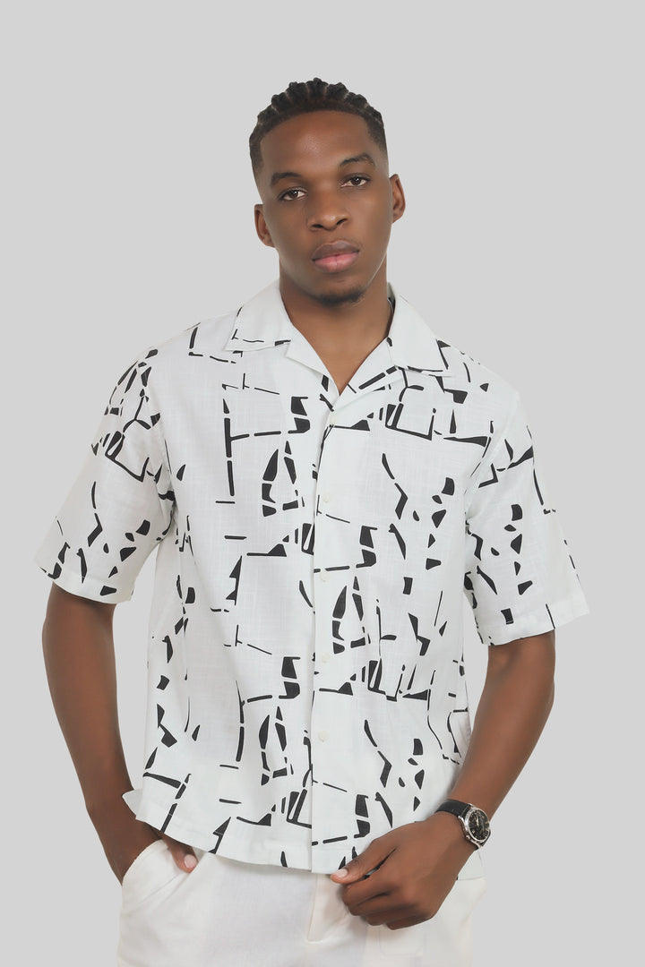 HOMEM-CONFORT CAMISA COM ESTAMPA NOVA