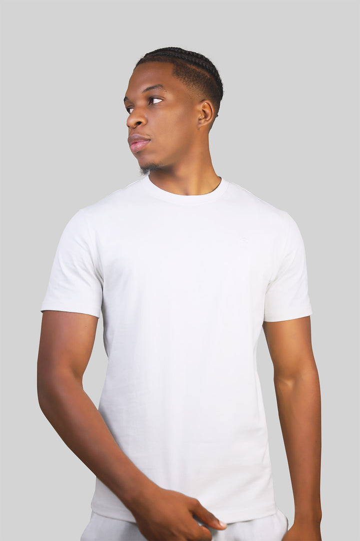 HOMEM-T-SHIRT BRANCA NOVA