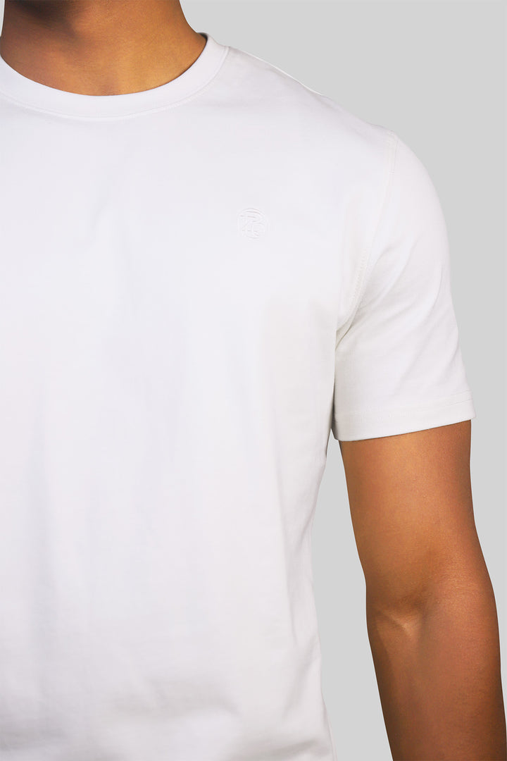 HOMEM-T-SHIRT BRANCA NOVA