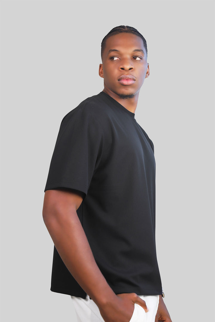 HOMEM-T-SHIRT PRETA NOVA