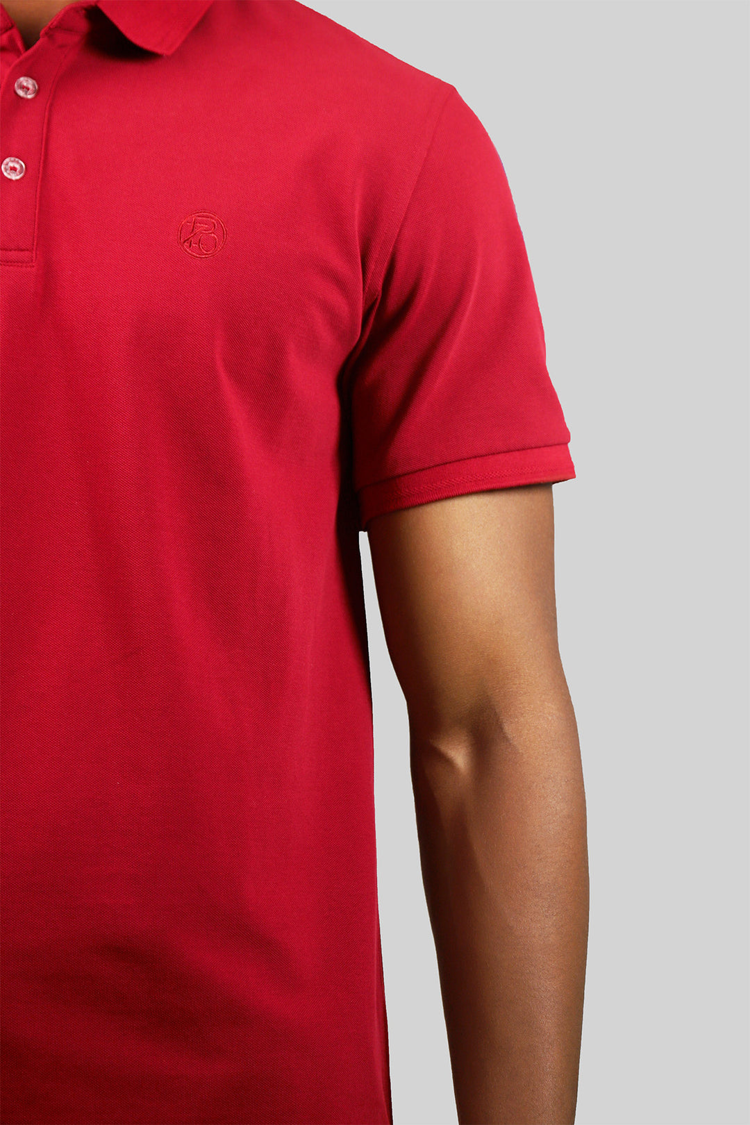 HOMEM-POLO VERMELHA NOVA