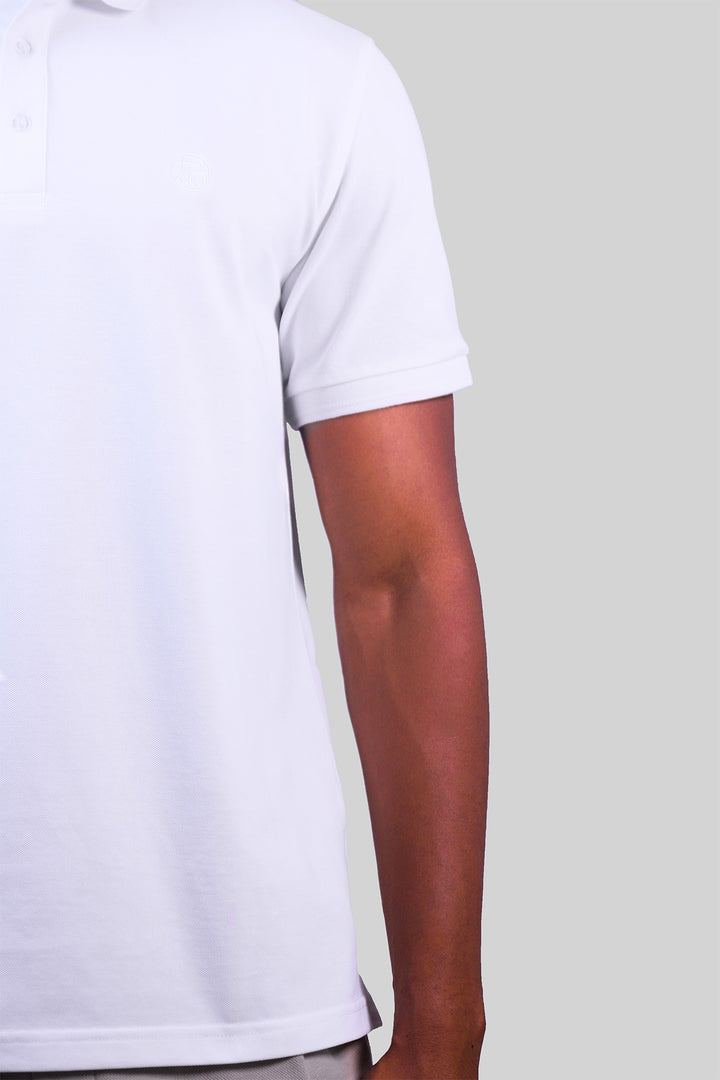 HOMEM-POLO BRANCA NOVA