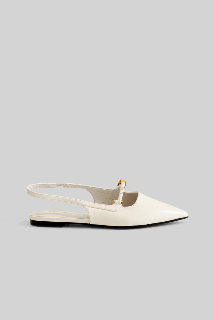 MULHER-SAPATOS BRANCO NOVO