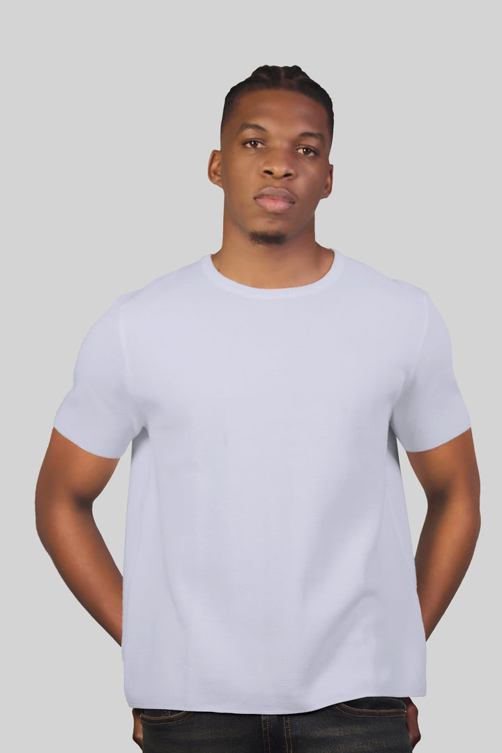 HOMEM-T-SHIRT BRANCA NOVA