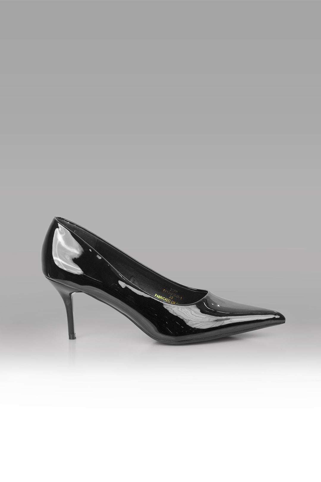 MULHER-SAPATO SCARPIN PRETO NOVO