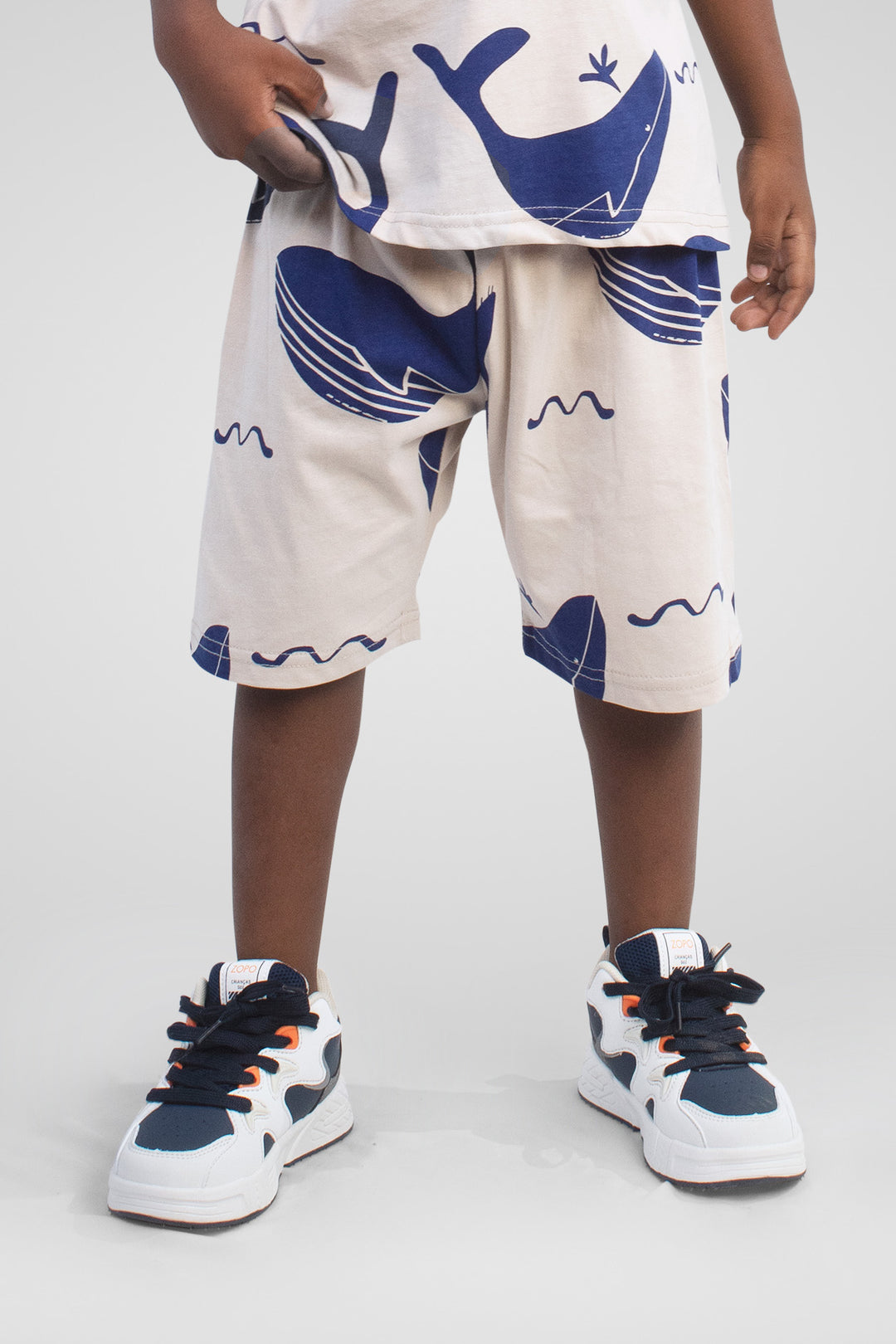 CRIANÇA-CONJUNTO CREME NOVO