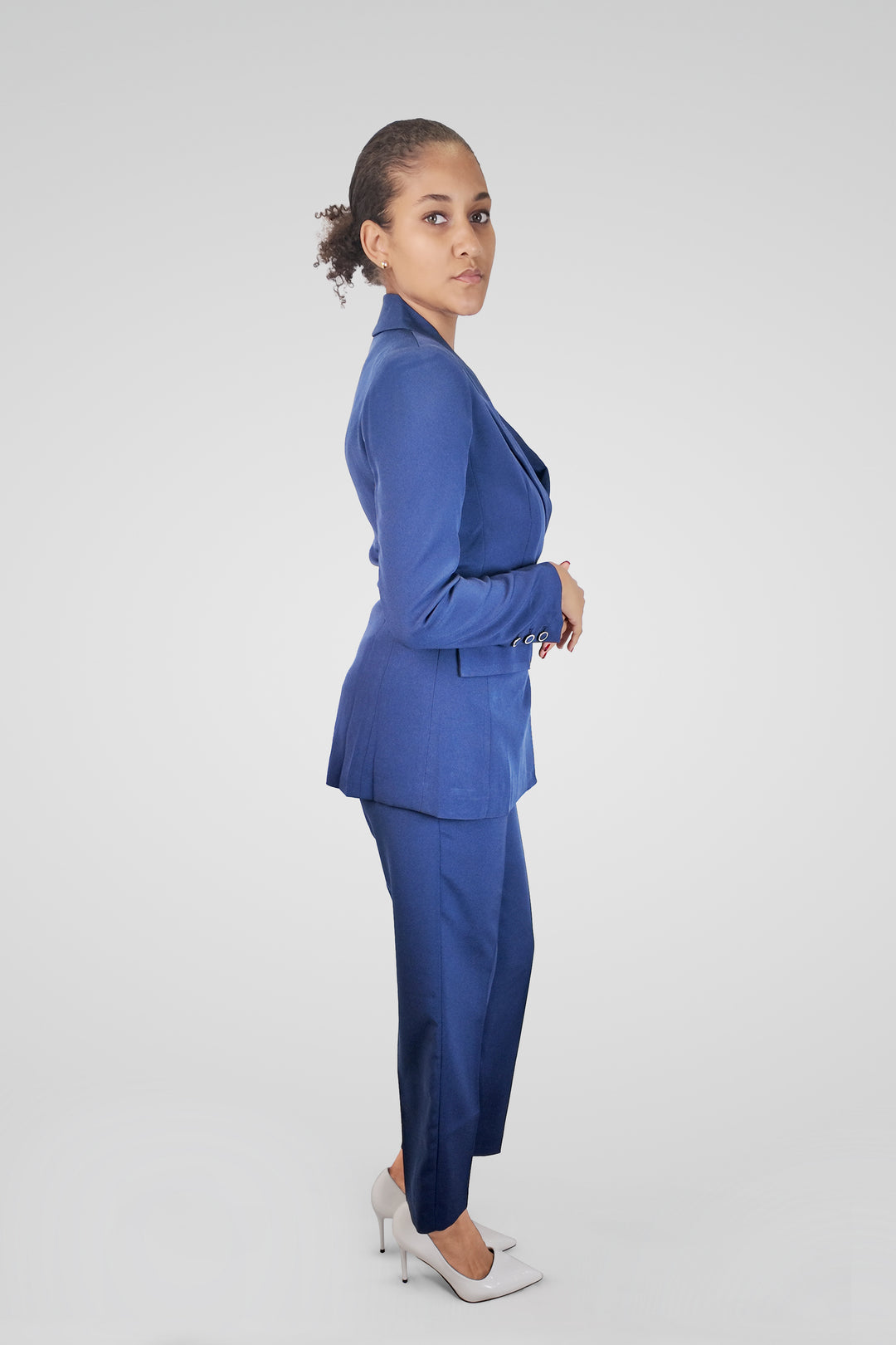 MULHER-BLAZER AZUL ESCURO NOVO