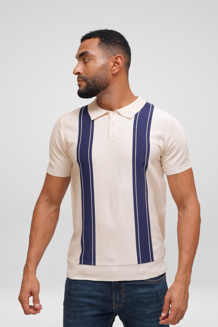 HOMEM-POLO CREME NOVA