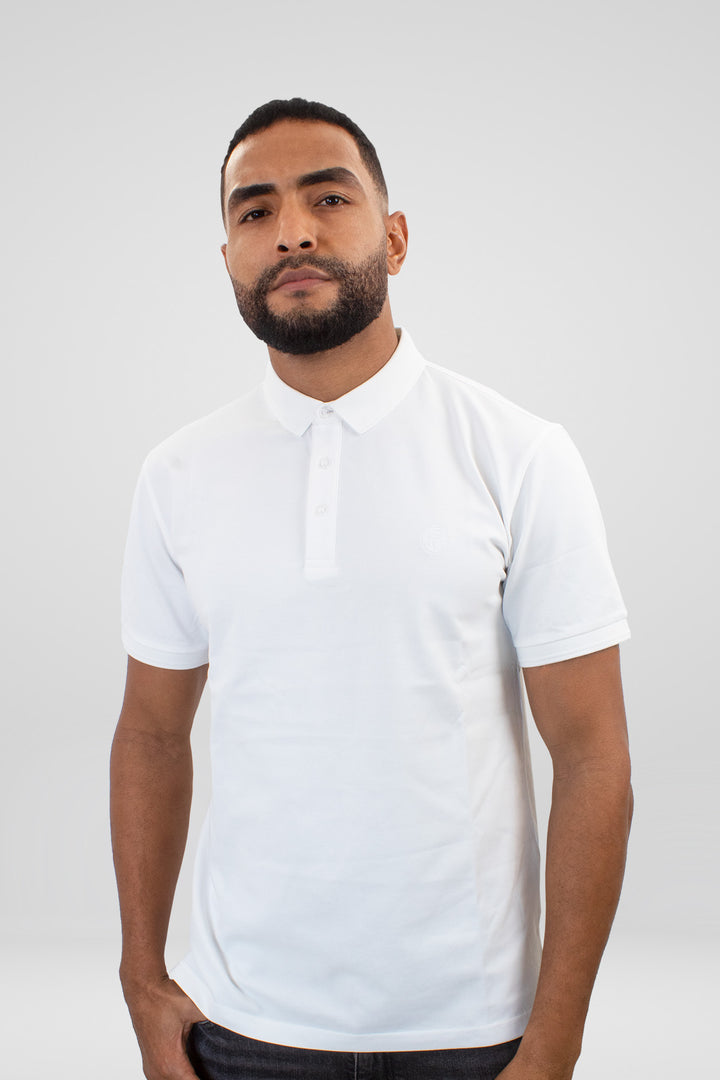 HOMEM-POLO BRANCA NOVA
