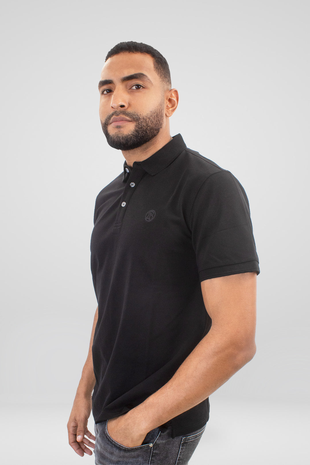 HOMEM-POLO PRETA NOVA