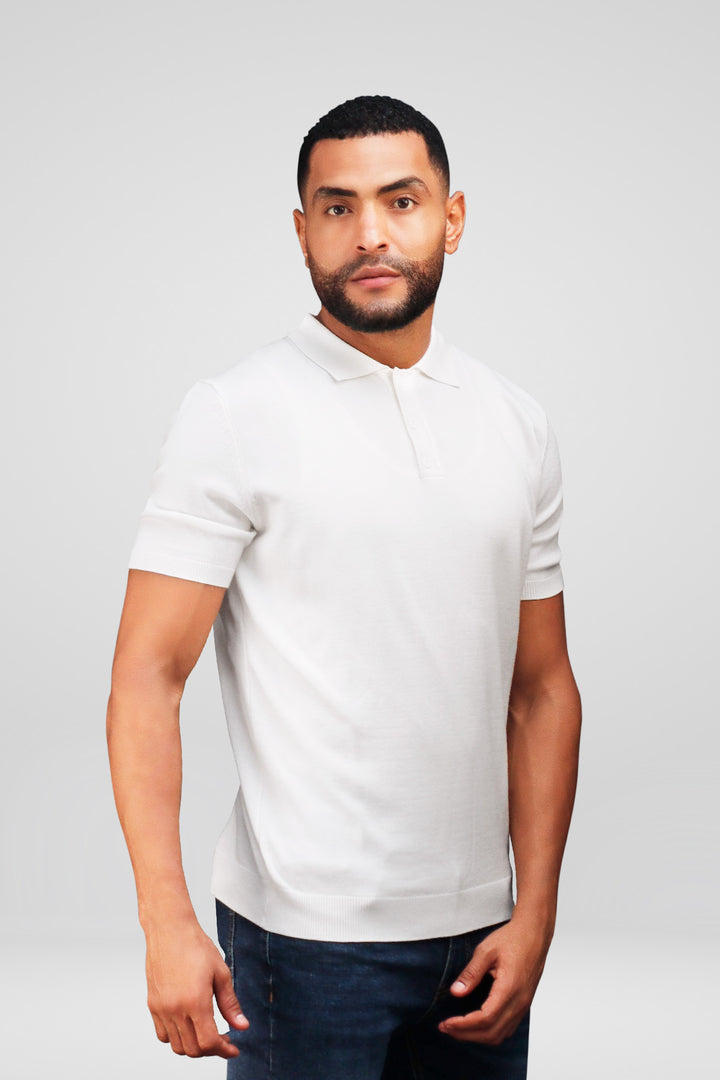 HOMEM-POLO BRANCA NOVA