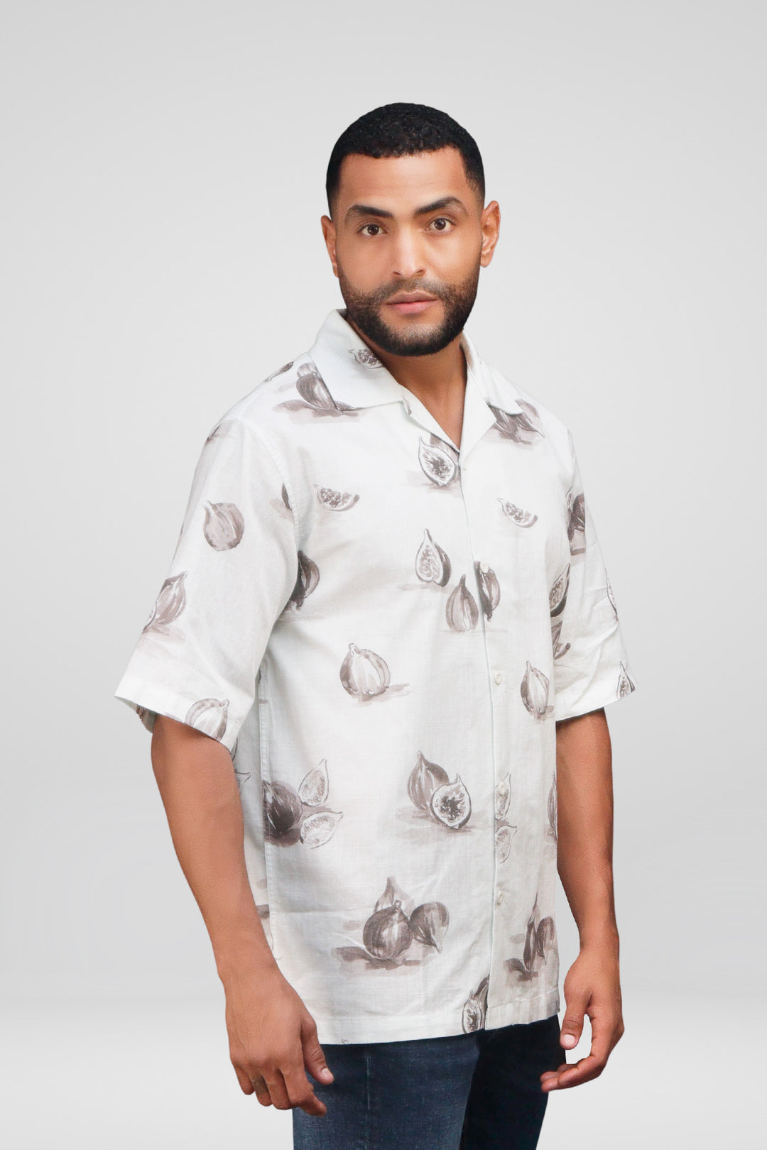 HOMEM-CONFORT CAMISA COM ESTAMPA NOVA