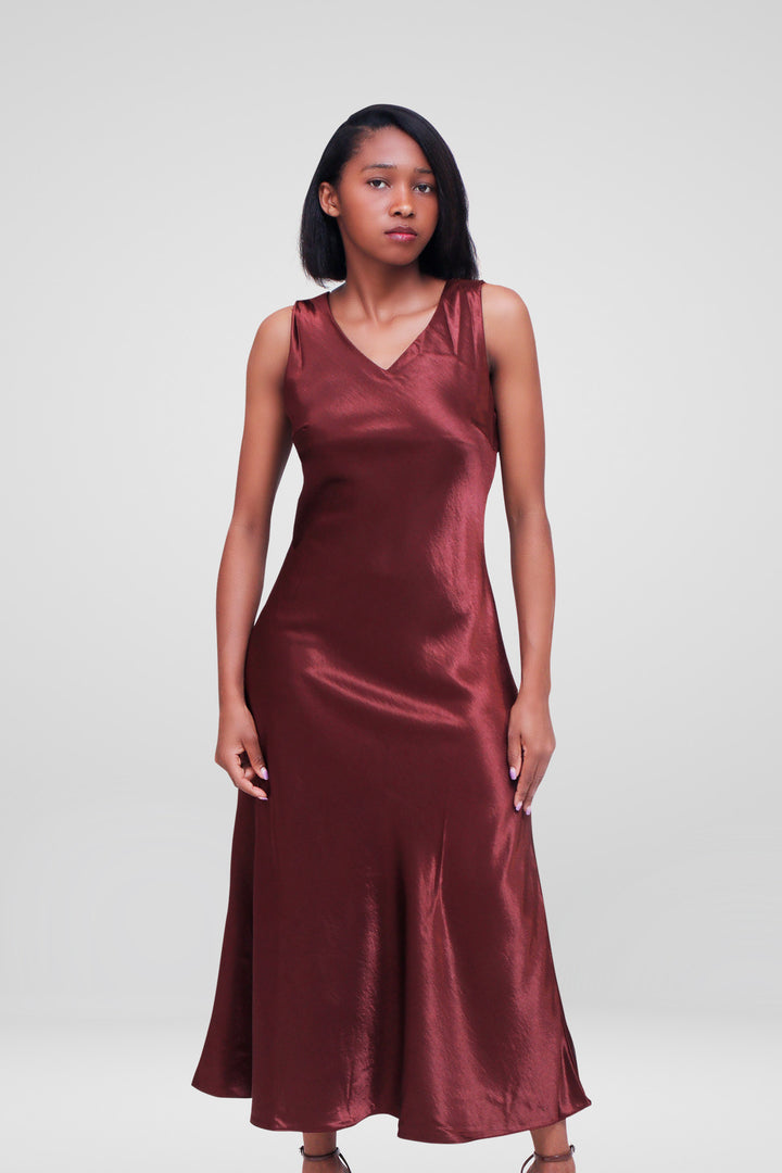 MULHER-VESTIDO VERMELHO NOVO