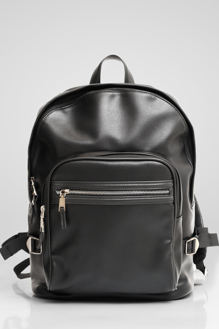 HOMEM-MOCHILA PRETA NOVA