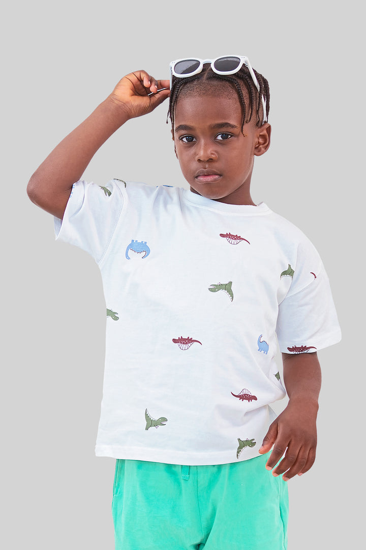 CRIANÇA- T-SHIRT BRANCA NOVA