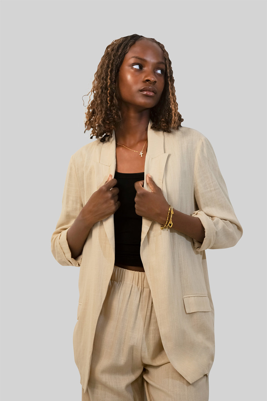 MULHER- BLAZER CÁQUI NOVO