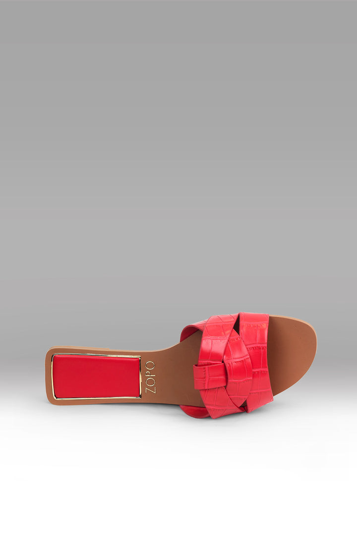 MULHER-CHINELOS VERMELHOS NOVO