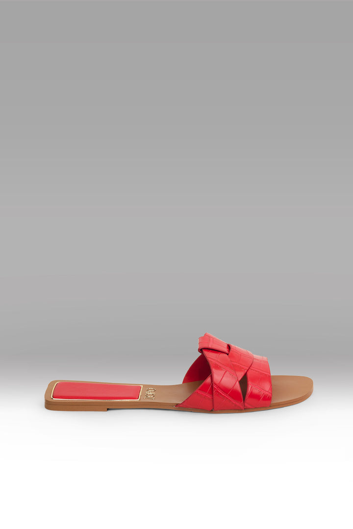 MULHER-CHINELOS VERMELHOS NOVO