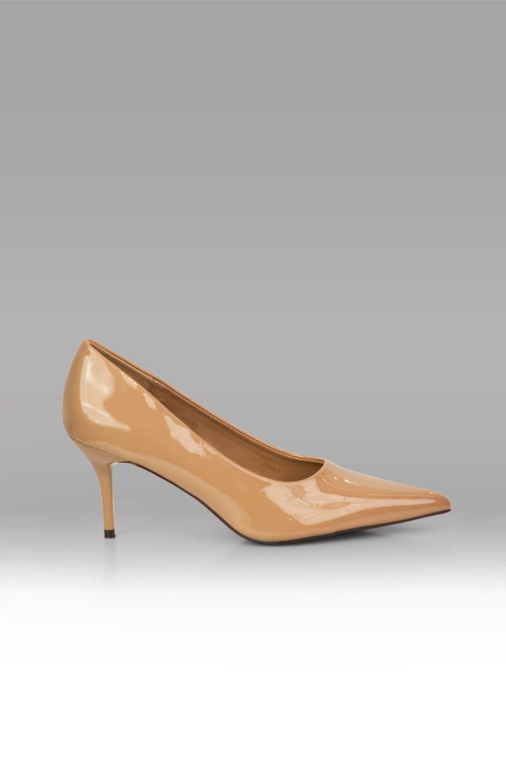 MULHER-SAPATO SCARPIN CAQUI NOVO