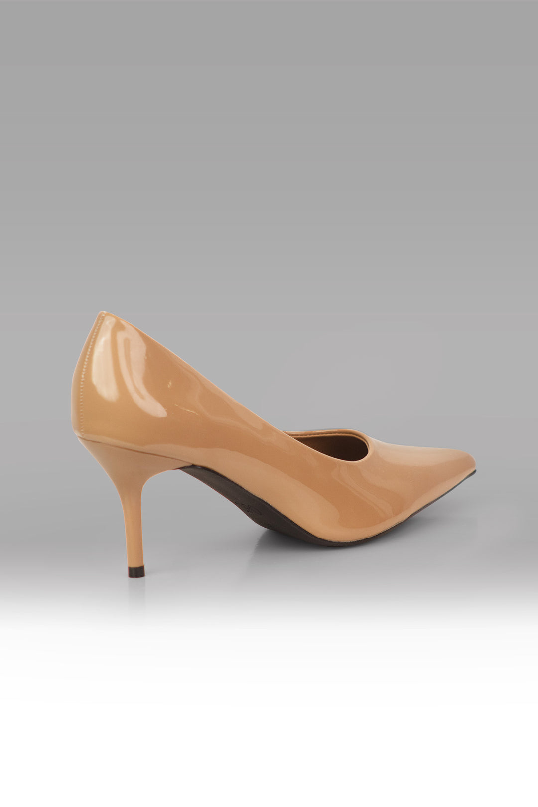 MULHER-SAPATO SCARPIN CAQUI NOVO