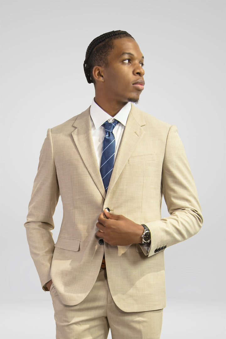 HOMEM-FATO CÁQUI SKINNY FIT NOVO