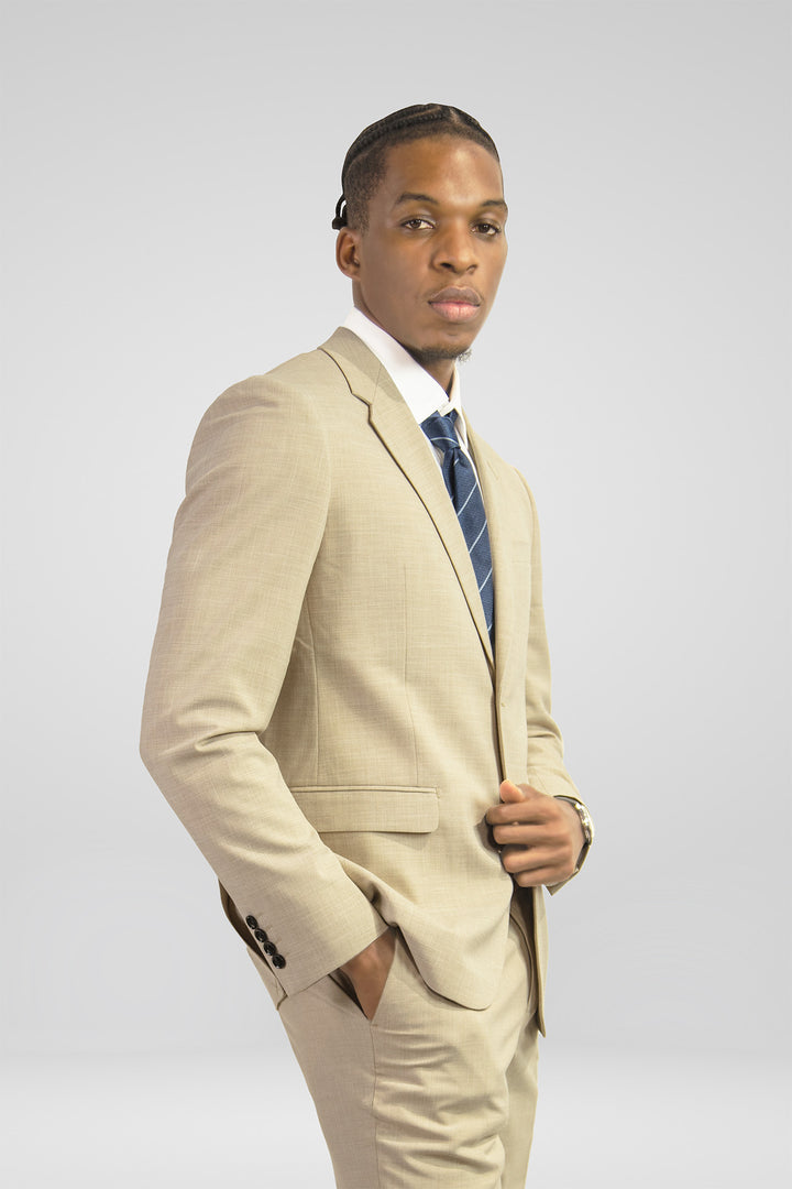 HOMEM-FATO CÁQUI SKINNY FIT NOVO