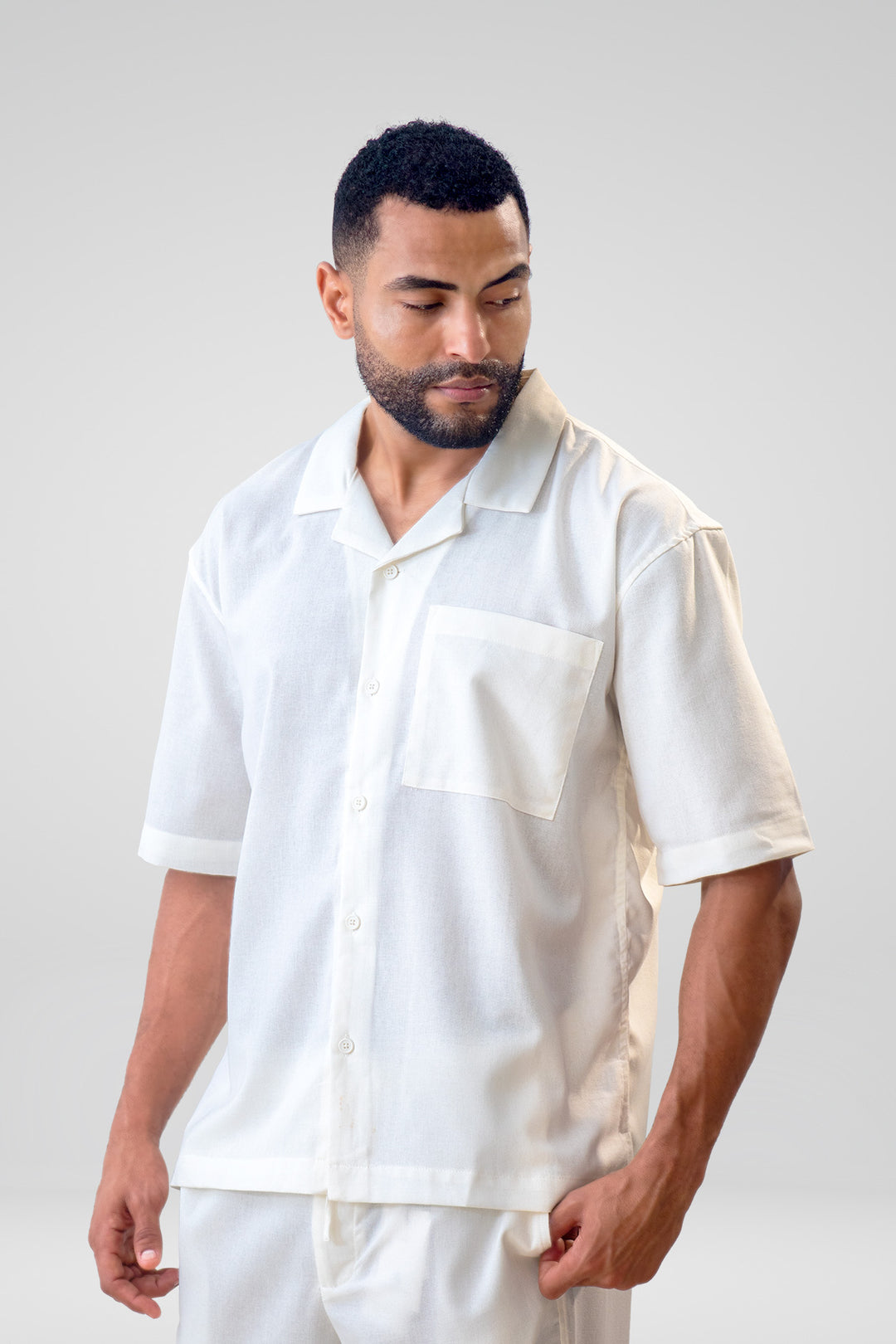 HOMEM-CONFORT CAMISA BRANCA NOVA