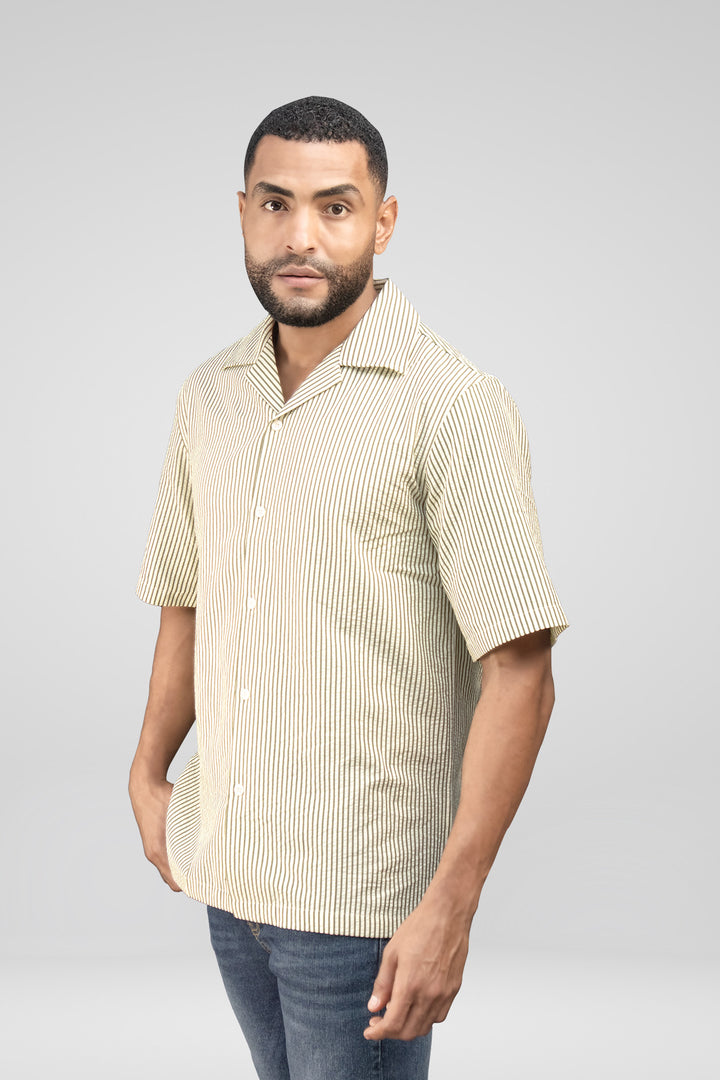 HOMEM-CONFORT CAMISA VERDE NOVA