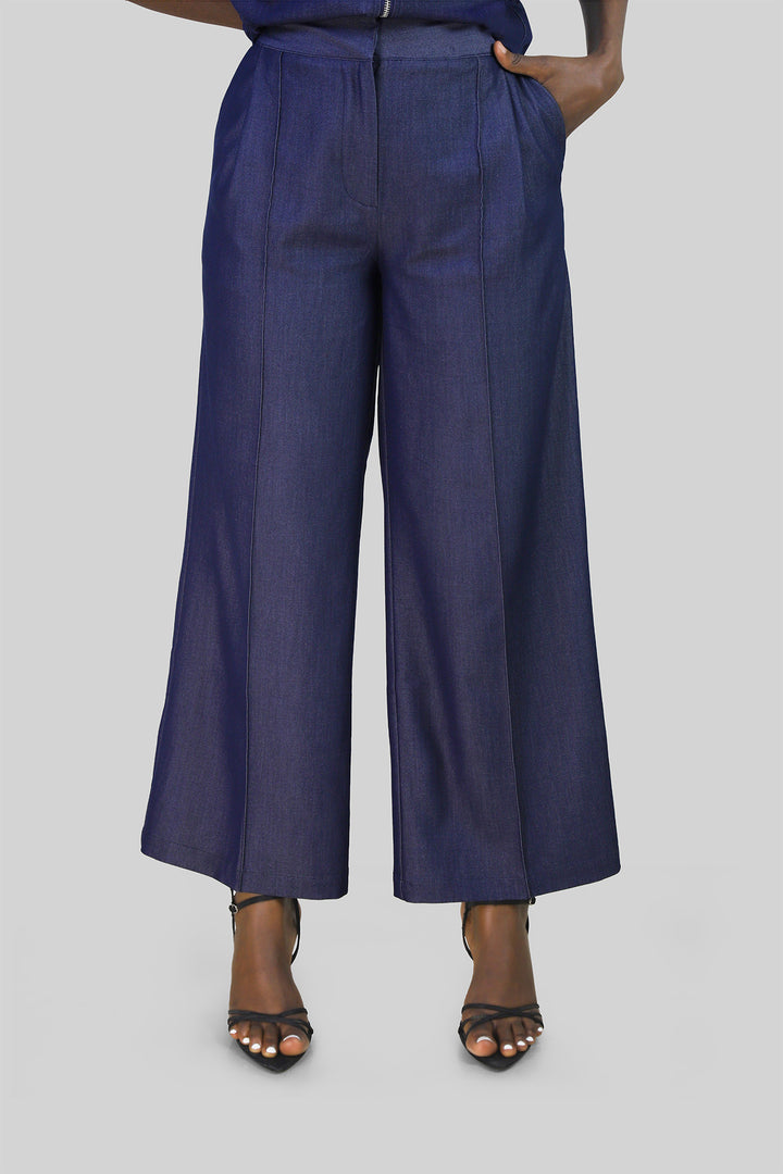 MULHER-CONJUNTO AZUL ESCURO NOVO