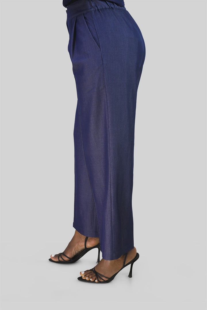 MULHER-CONJUNTO AZUL ESCURO NOVO