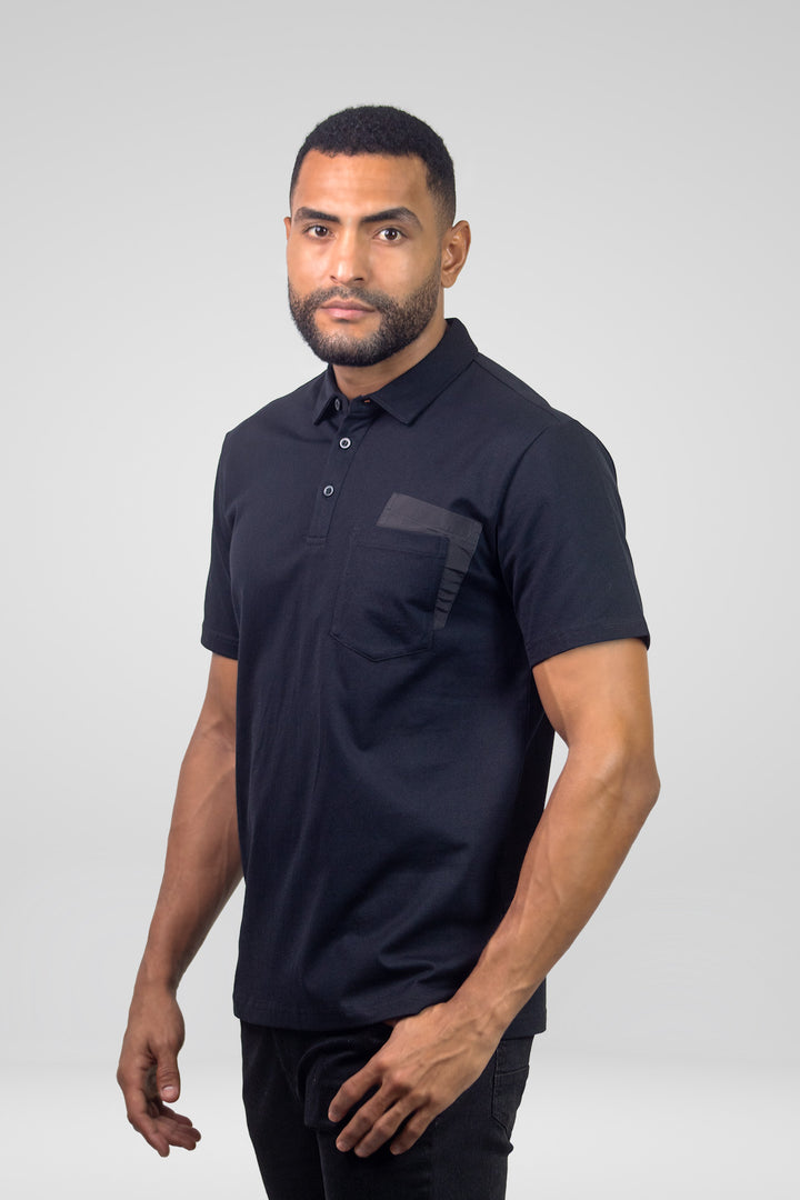 HOMEM-POLO PRETA NOVA