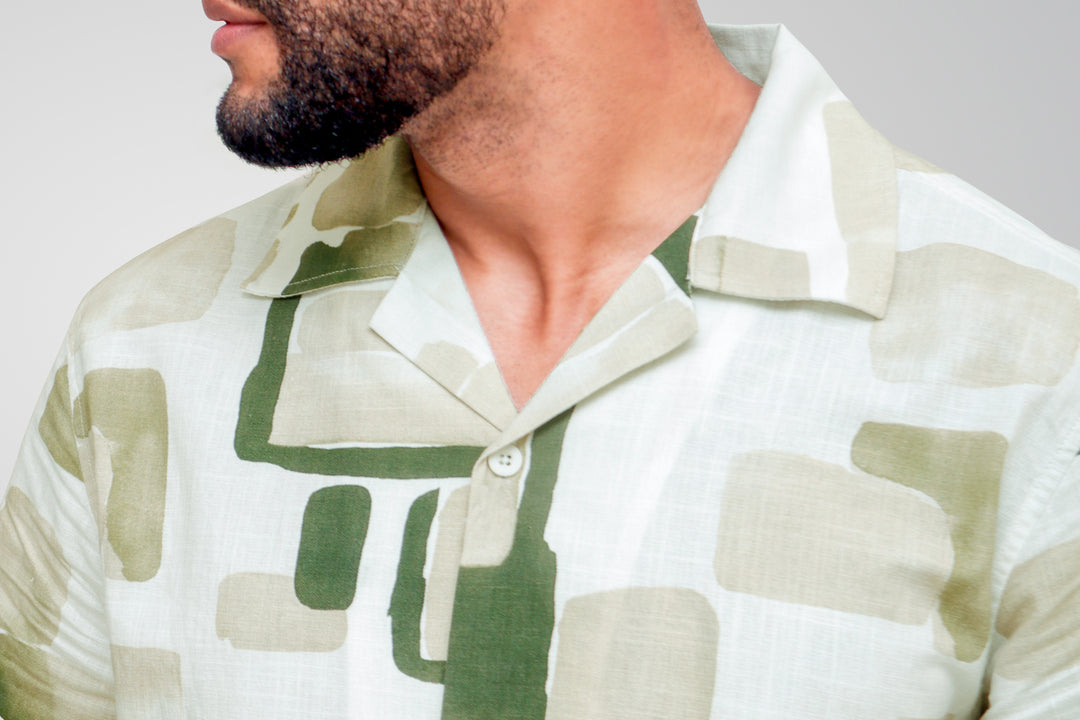 HOMEM-CONFORT CAMISA COM ESTAMPA NOVA