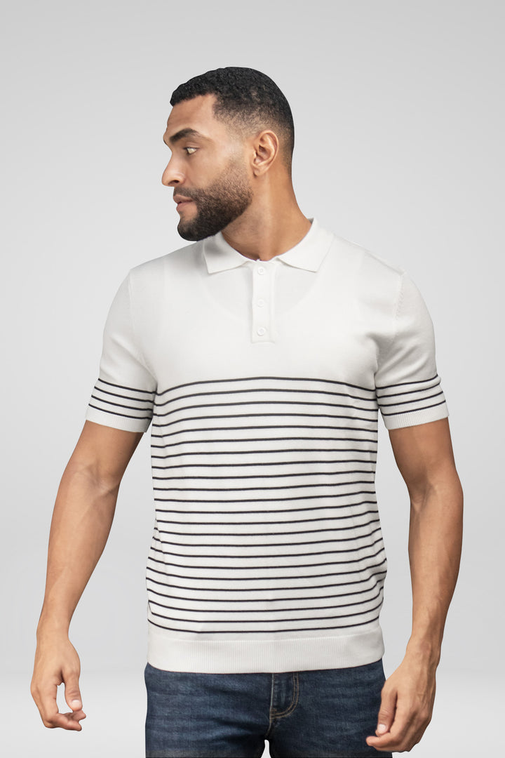 HOMEM-POLO BRANCA NOVA