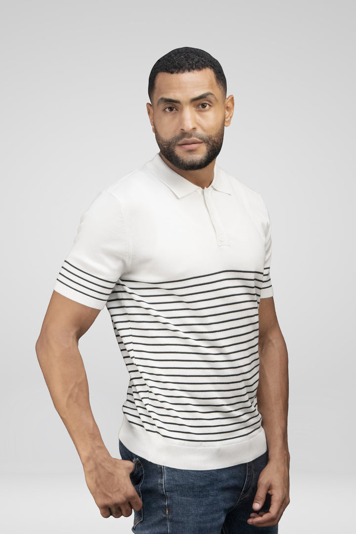 HOMEM-POLO BRANCA NOVA