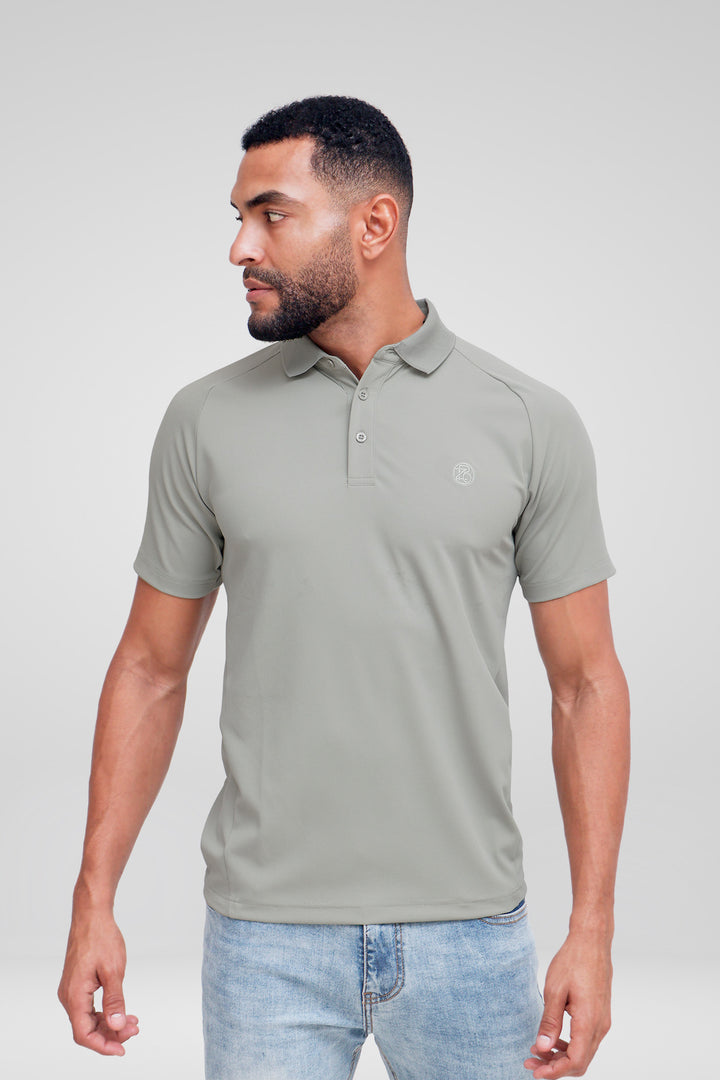 HOMEM-POLO VERDE ESCURO NOVA