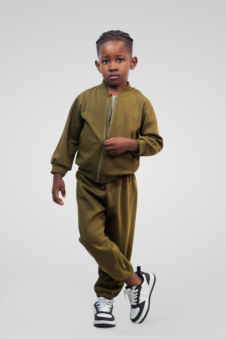 CRIANÇA-CONJUNTO VERDE NOVO