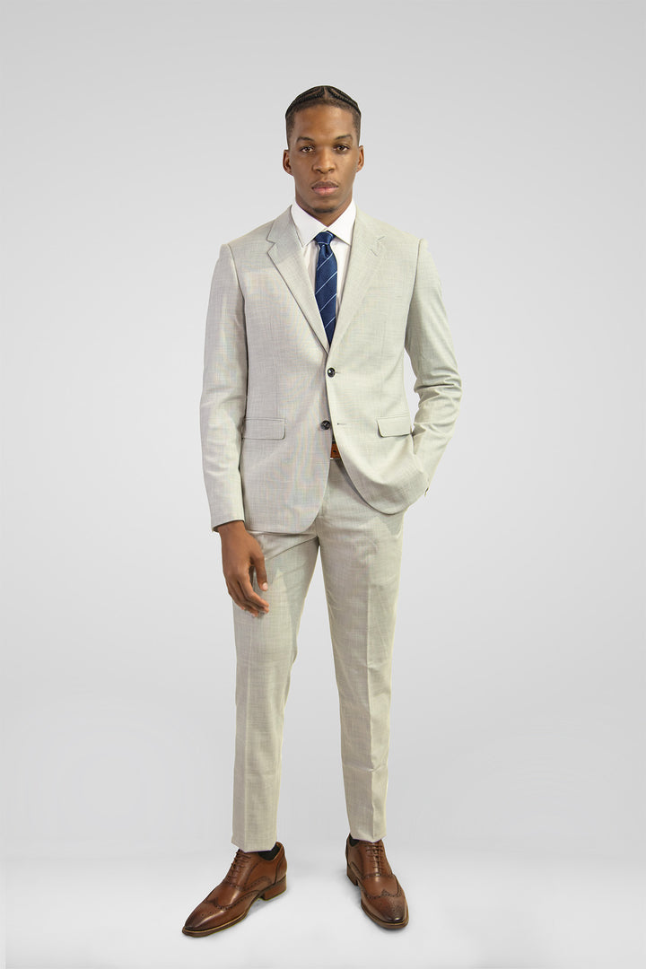 HOMEM-FATO CINZA SKINNY FIT NOVO