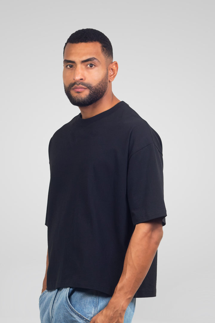 HOMEM-T-SHIRT PRETA NOVA