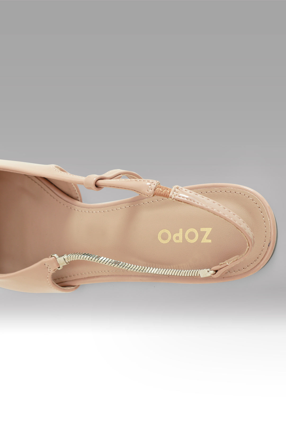 MULHER-SAPATO CÁQUI NOVO