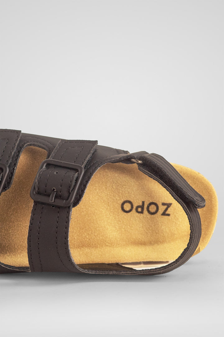 CRIANÇA-SANDÁLIA PRETA NOVA