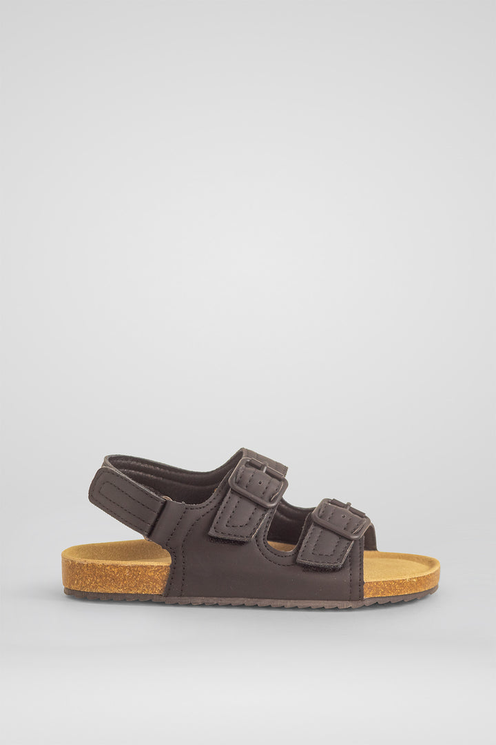 CRIANÇA-SANDÁLIA PRETA NOVA