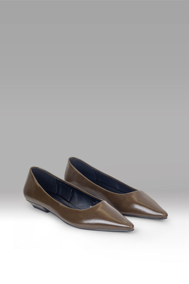 MULHER-SAPATO VERDE ESCURO NOVO