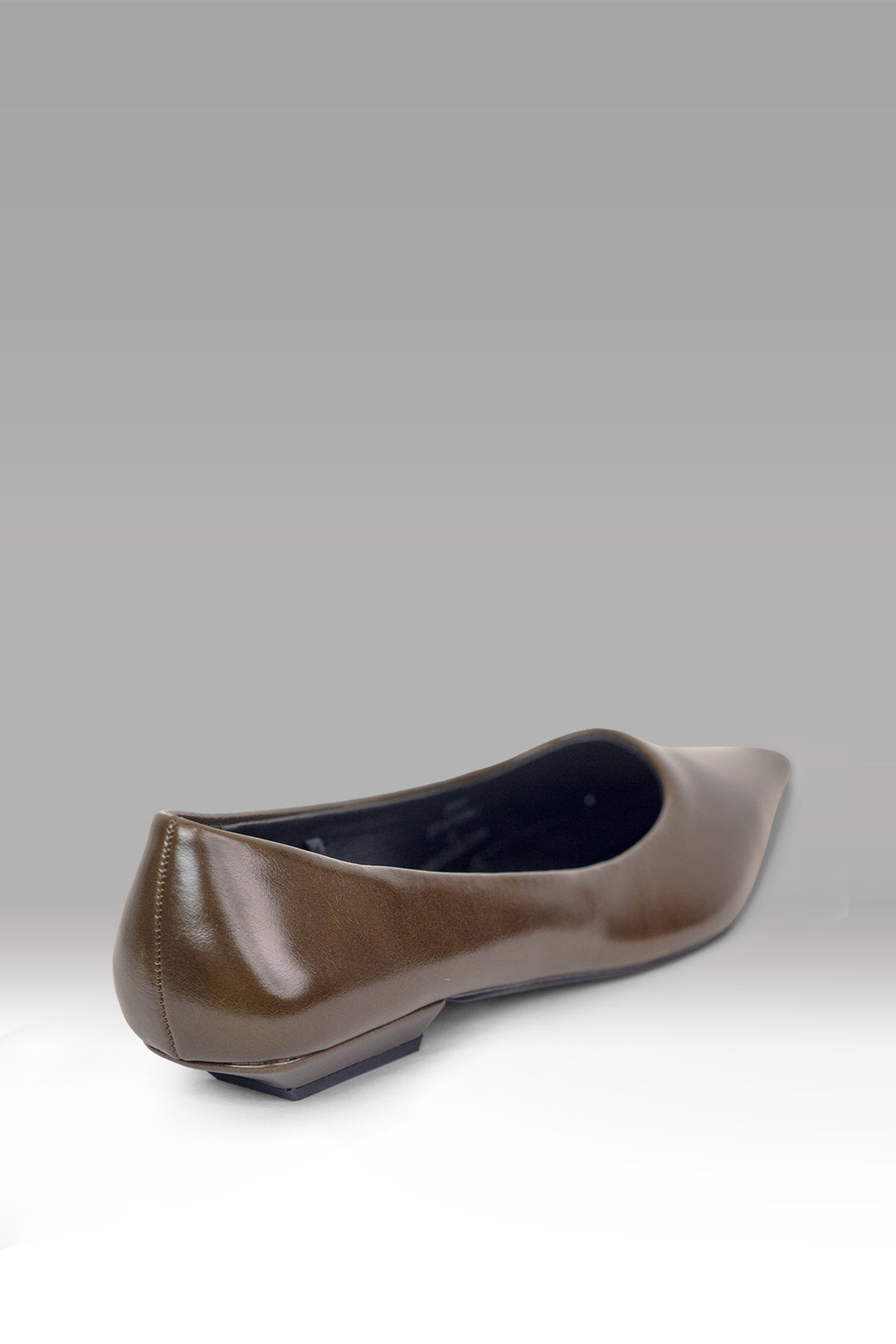 MULHER-SAPATO VERDE ESCURO NOVO