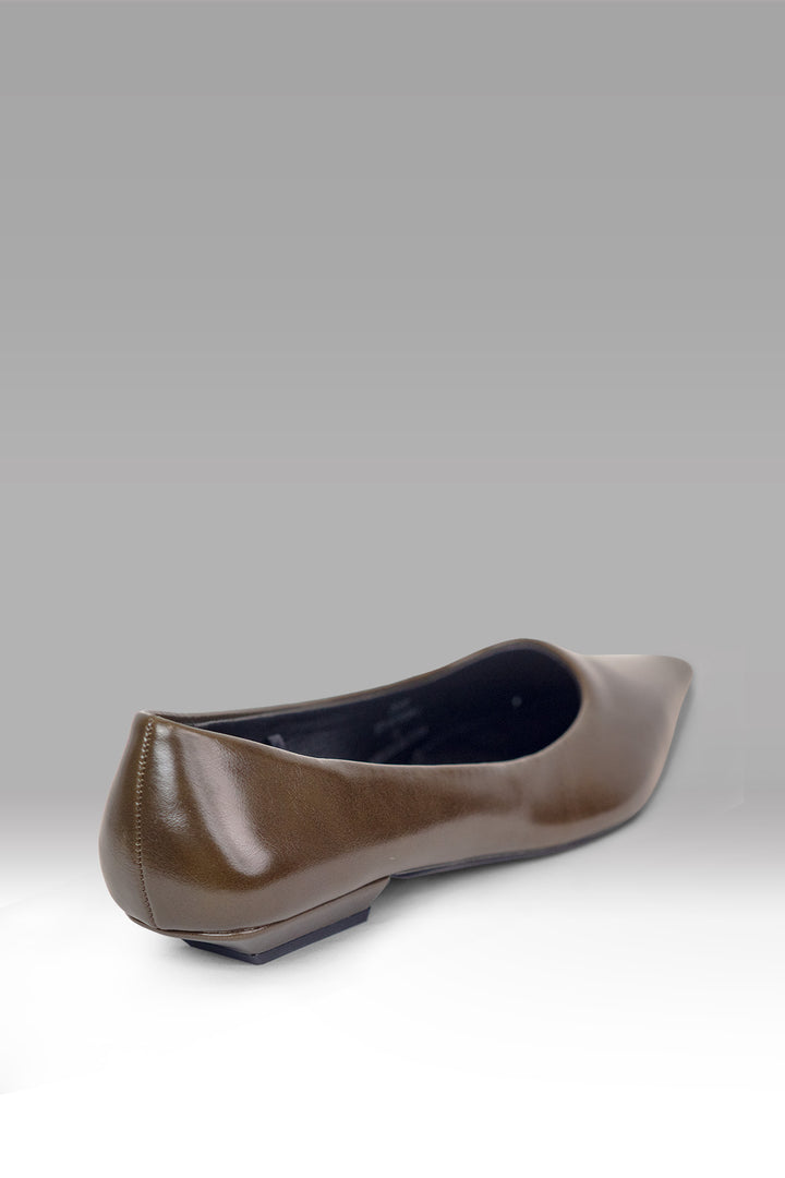 MULHER-SAPATO VERDE ESCURO NOVO