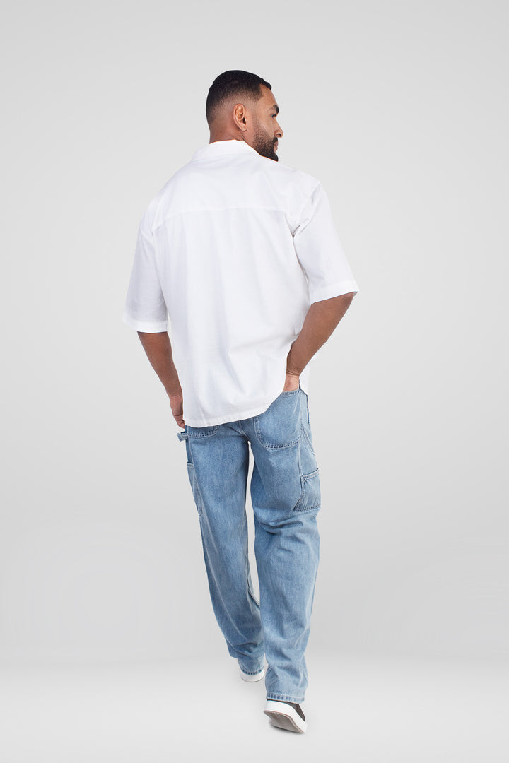 HOMEM-CALÇA JEANS AZUL NOVA